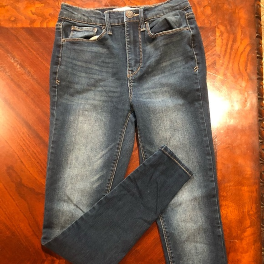 mudd high rise jean legging size 0 (b6)